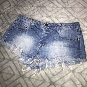 Jean shorts